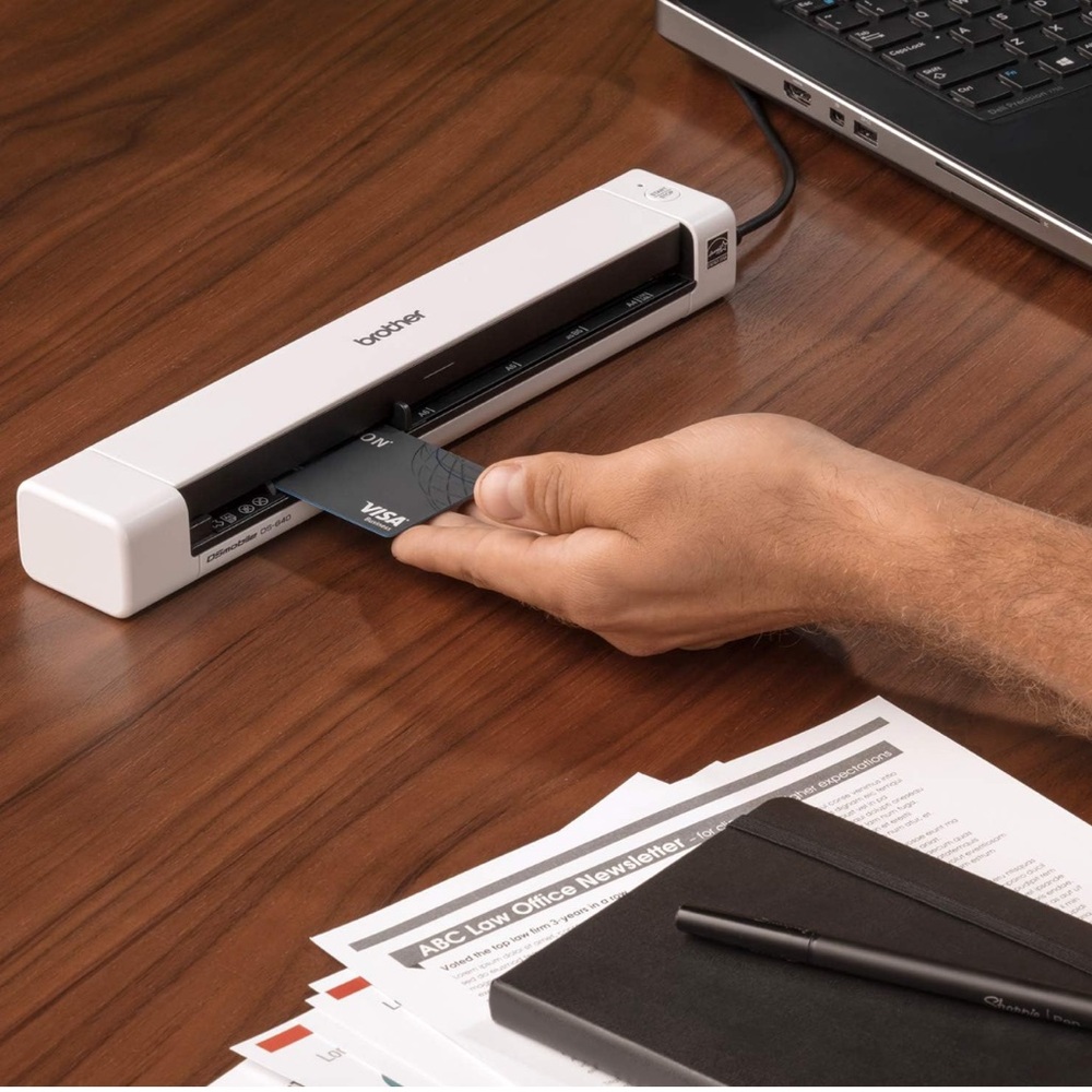 Brother scanner, portable, used once.
